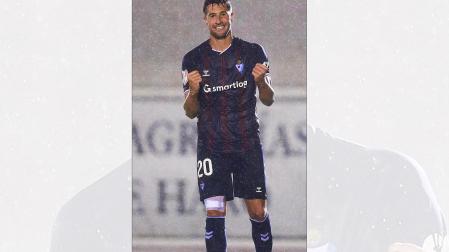 Javier Martón, jugador navarro del Athletic Club cedido en el Eibar