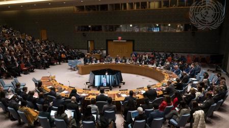 Sesión extraordinaria del Consejo de Seguridad de la ONU sobre la situación en Venezuela