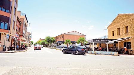 Imagen de una calle de Carcastillo