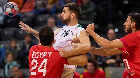 Martim Costa, autor de 6 goles ayer para Portugal ante Egipto