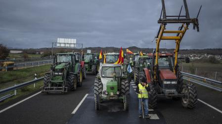 Protesta de agricultores