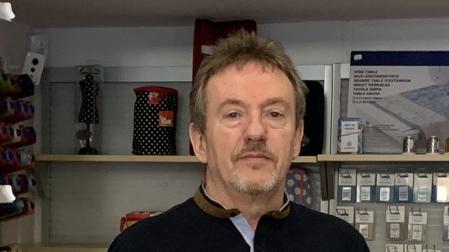 José Miguel Ainaga Salaberri, dueño de la tienda Kosse de Pamplona