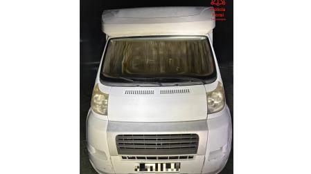 Detenido el conductor de una autocaravana en Bera por conducción temeraria, tasa de alcohol y robo del vehículo