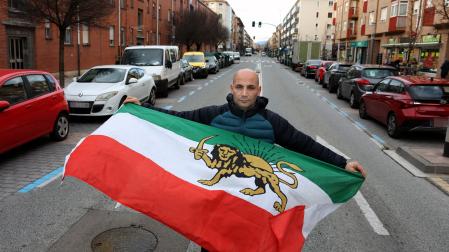 Sami Asgar, iraní de 41 años y vecino de Pamplona.