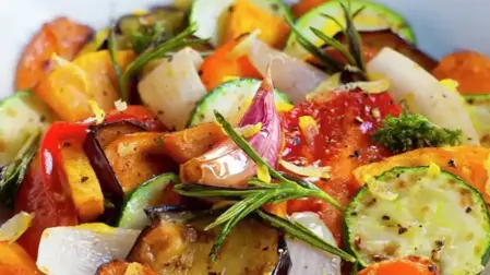 Verduras asadas