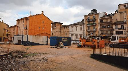 Solar de la calle Fray Diego con el comienzo de las obras en cota cero esta Navidad