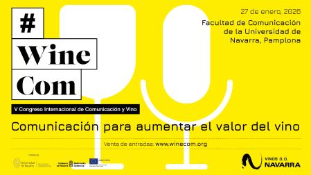 Banner #WineCom 2026 de Vinos D. O. Navarra