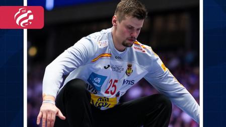 Sergey Hernández durante el partido contra Austria