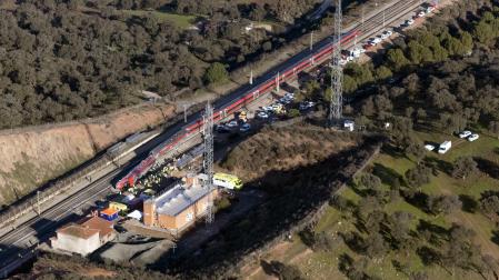 Fotos del accidente mortal ferroviario en Adamuz