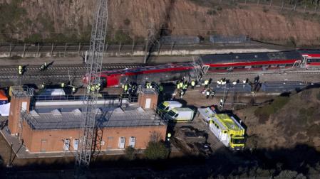 Fotos del accidente mortal ferroviario en Adamuz