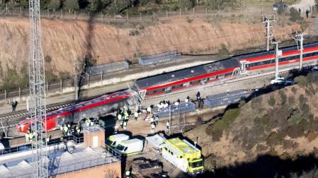 Fotos del accidente mortal ferroviario en Adamuz