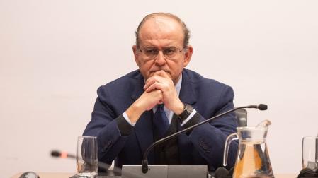 Justo Vicente Pellegrini, exdirector de Acciona Construcción, en la comisión de investigación de Belate