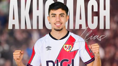 Akhomach, nuevo futbolista del Rayo Vallecano