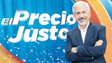 Carlos Sobera, en una imagen promocional de 'El precio justo'