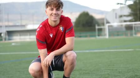 Manu Rico ha sido cedido por el Huesca al Osasuna Promesas