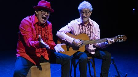 ‘No somos Estopa’, humor esta tarde en el Gayarre.