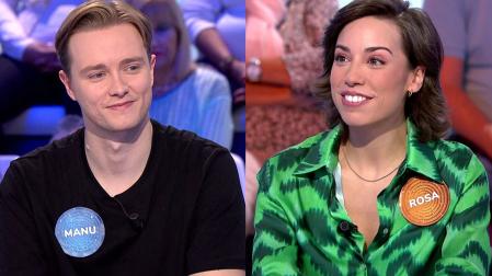Manu y Rosa, concursantes de 'Pasapalabra'. Antena 3 ha anunciado que uno de los dos va a ganar próximamente el mayor bote de la historia del programa