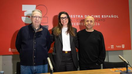 José Romano, Reyes Carmona y Luis Alegre.