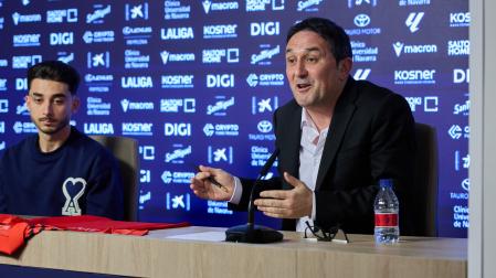 Braulio Vázquez, en la presentación de Raúl Moro.
