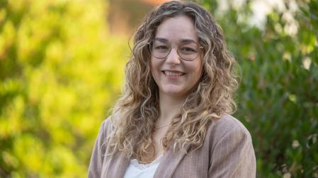 La investigadora Andrea Marín.