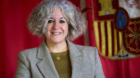 Ana Llorca, presidenta de la Audiencia de Navarra.