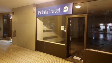 Sede de Bidaia Travel en Iturrama, ya cerrada