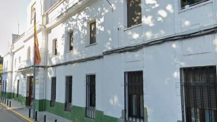 Exterior del cuartel de la Guardia Civil en Sueca (Valencia)
