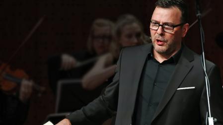 El contratenor alemán Andreas Scholl durante una de sus actuaciones.