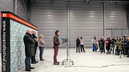 Inauguración de los estudios cinematográficos Melitón en Lekaroz en 2019