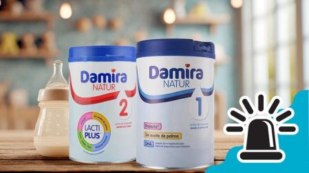Retirada una leche en polvo para bebés por presencia de cereulida