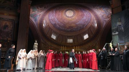 Ensayo general de la ópera 'Tosca' en Baluarte.
