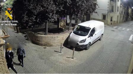 Imagen de uno de los robos cometidos por los jóvenes en una localidad ribera