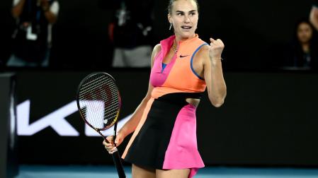 La bielorrusa Aryna Sabalenka selló su pase a la final del Abierto de Australia tras imponerse con autoridad a la ucraniana Elina Svitolina por 6-2 y 6-3