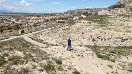 Imagen del paraje de Valtierra por donde cruzará la tirolina
