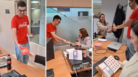 Coca-Cola celebra el Día del Periodista en Diario de Navarra