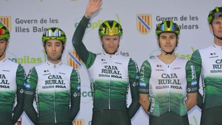 Abel Balderstone, el mejor corredor del Caja Rural-RGA en la pasada edición de la Vuelta.