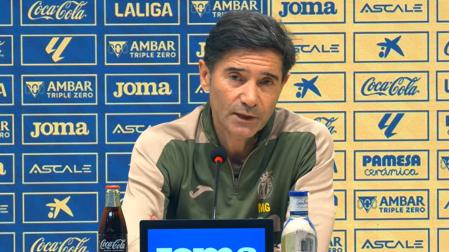 Marcelino, en su comparecencia ante la prensa este viernes, previa al partido ante Osasuna en El Sadar