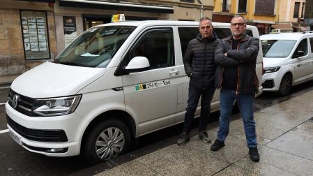 *A: JOSE CARLOS CORDOVILLA *F: 27-01-2026 *P: CARLOS ZANUY Y JOSEBA ALMANDOZ *L: PAMPLONA *T: ENTREVISTA TAXISTAS ANTE LA COMPETENCIA DE VTC