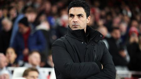 El entrenador del Arsenal, durante un encuentro anterior en el Emirates