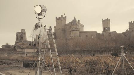 Set de rodaje en Olite