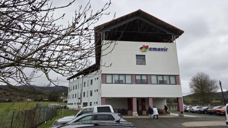 Exterior de la residencia Amavir Ibañeta, ubicada en Erro