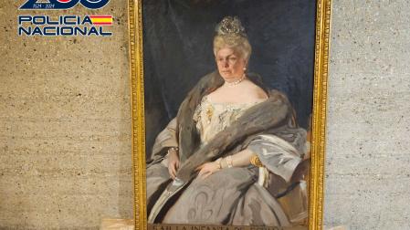 La Policía nacional recuperó tres obras de arte desaparecidas desde los años 70 del siglo XX, entre ellas el cuadro de Joaquín Sorolla 'La Chata', que fueron localizadas en el Palacio de Liria de Madrid, propiedad de la Casa de Alba.