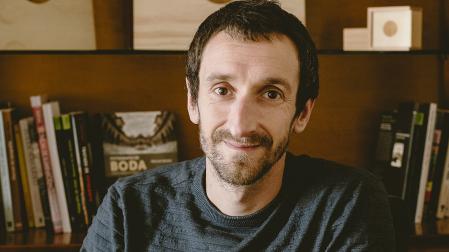 El fotógrafo tafallés Mikel Ursúa.
