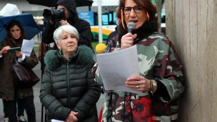Fotos del homenaje a las víctimas del terrorismo en Pamplona