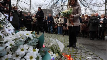 Fotos del homenaje a las víctimas del terrorismo en Pamplona