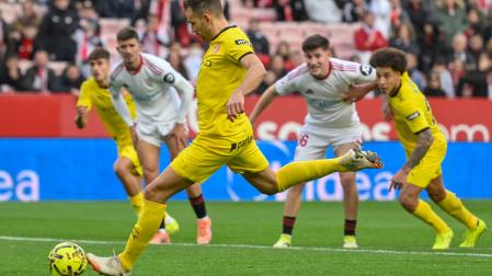 Sevilla y Girona, dos equipos que luchan por la permanencia, empataron 1-1 en el Sánchez-Pizjuán