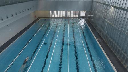 Piscina del Aquavox San Agustín.