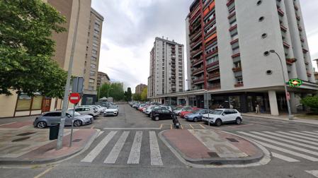 Aparcamiento de la plaza Orden de Malta en San Juan