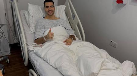 Mikel Merino, operado con éxito del pie derecho