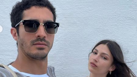 Chino Darín y Úrsula Corberó, en una fotografía publicada por la actriz en Instagram